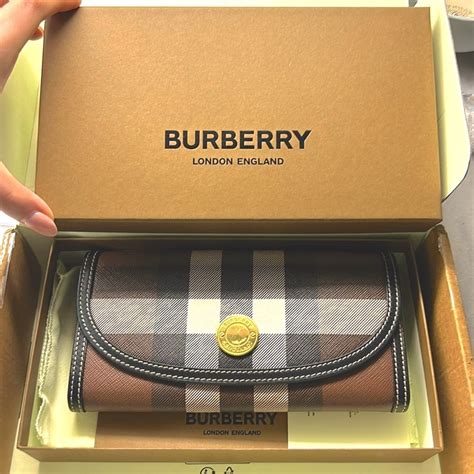 halton tartan mix continental wallet burberry|Burberry Halton Check Continental Wallet .